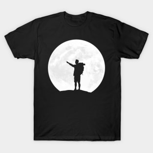 traveler in full moon T-Shirt